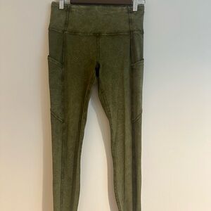 Lululemon Athletica Green Leggings